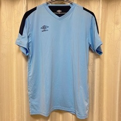 アンブロフットサル半袖シャツ練習着ジャージほぼ未使用silent湊UMBROの画像