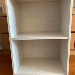 2段収納ボックス　の画像