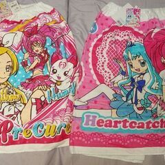 スイートプリキュア　ハートキャッチプリキュア　まきまき　タオル