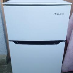 【美品】Hisense ハイセンス 2ドア冷凍冷蔵庫 HR-B95A 2018年製【近隣送料無料】