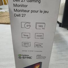 Dell S2721DGF 27インチ ゲーミングモニター ゲーミング ディスプレイ (FPS向き/QHD/Fast IPS/DisplayPort HDMI x2/縦横回転 高さ調整/1ms/165Hz/NVIDIA G-SYNC Compatible/AMD FreeSync Premium)の画像