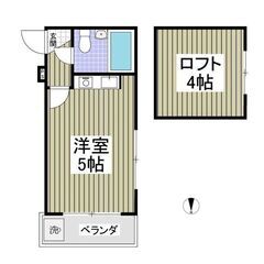 （（１Ｋ））⭐️審査が不安な方も安心⭐️敷金礼金無料⭐️便利なロ...
