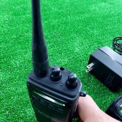 【コレ見て！災害時に強い】 KENWOOD/ケンウッド TH-59 1200MHz FM ハンディ トランシーバー アマチュア無線　無線機　カバー付きの画像