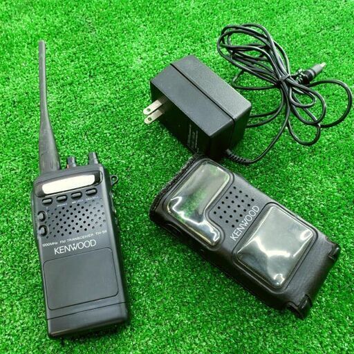 【コレ見て！災害時に強い】 KENWOOD/ケンウッド TH-59 1200MHz FM ハンディ トランシーバー アマチュア無線　無線機　カバー付き