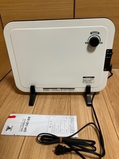温度調節機能付きミニパネルヒーター