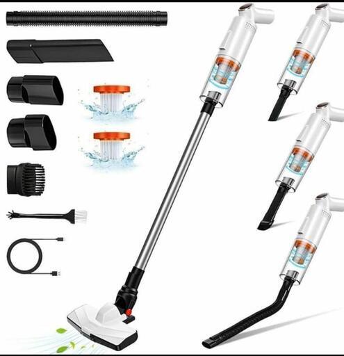 週末限定値下げ（新品）掃除機 スティッククリーナー 25kpa強力吸引 サイクロン