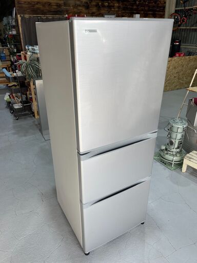 ★東芝★ 3D冷凍冷蔵庫 330L 2018年 GR-K33S（S) 自動製氷機能付き TOSHIBA 新生活 キッチン 生活家電 福島 郡山市 a