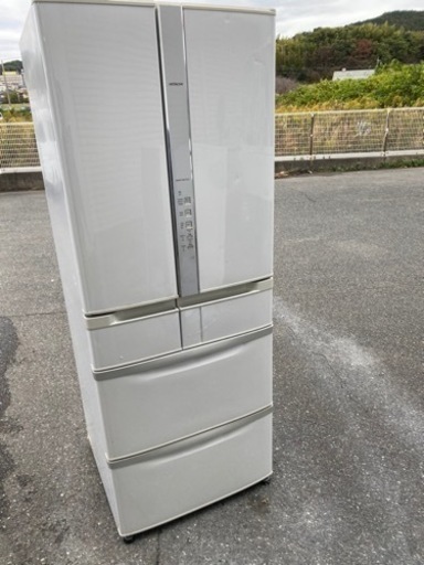 福岡市内配送設置無料　日立 HITACHI R-SF52ZM-H [冷蔵庫（520L・クールグレー）真空チルドSプレミアム]