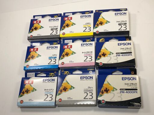 EPSON　純正インクNo.23　まとめて10個　PM-4000PX用　送料無料