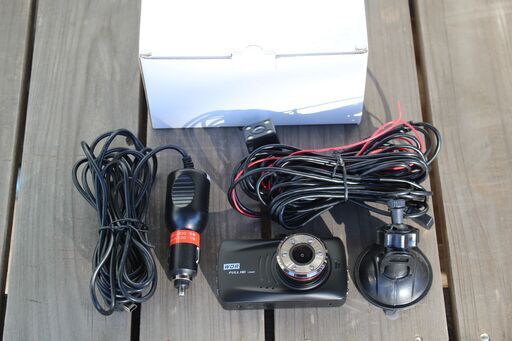 前後撮影ドライブレコーダー、軽トラ【ゴムマット】【荷台シート】の３点セット