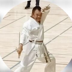 京都ではここだけ　山科区　武具を使った琉球古武道　琉球古武道釵術...