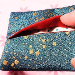 ✨新品着物ちりめん生地のティッシュケースの画像
