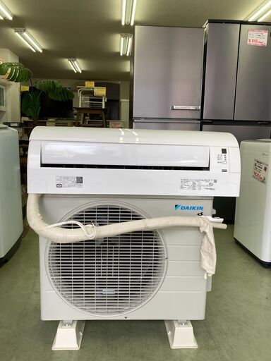 【リサイクルショップ　ピカソ　小松原】2022年製 ダイキン(DAIKIN) 冷房2.2kW 6畳用ルームエアコン　Eシリーズ S22ZTES★5671★