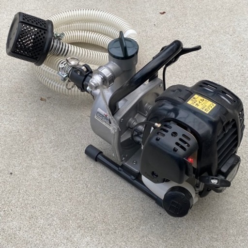 未使用 工進/KOSHIN 超軽量4サイクルエンジン（4サイクル：25mm） 全揚程：35m 機種：KR-25F オプションパーツ付き