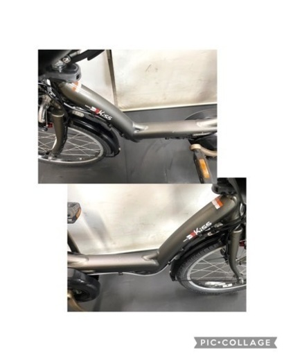 関東全域送料無料　業界最長12ヶ月保証　電動自転車　ヤマハ　パスキッスミニ　20インチ 8.7ah パワフル　グレー色