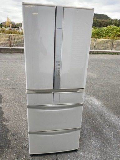 福岡市内配送設置無料　日立 HITACHI R-SF52ZM-H [冷蔵庫（520L・クールグレー）真空チルドSプレミアム]