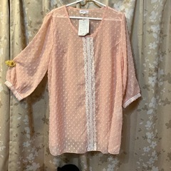 大きめ　薄ピンク