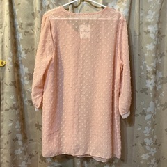 大きめ　薄ピンクの画像