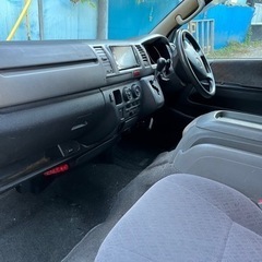 ハイエースバンスーパーGL 200000km 平成19年　ナビ地...