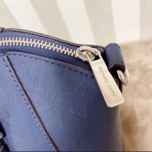 MICHEAL KORS 2wayハンドバッグ ネイビー