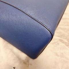 MICHEAL KORS 2wayハンドバッグ ネイビーの画像