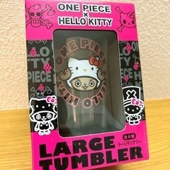 「ワンピース×ハローキティ」のグラス(A柄)の画像
