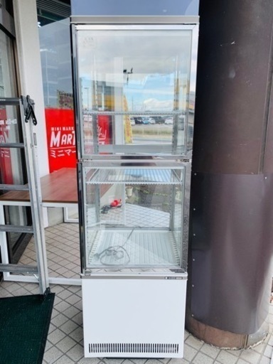 サンデン 4面ガラス 冷蔵ショーケース AGV-B400XBS-Z1