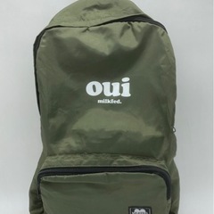 中古◆リュックサック◆milkfed Oui◆緑◆