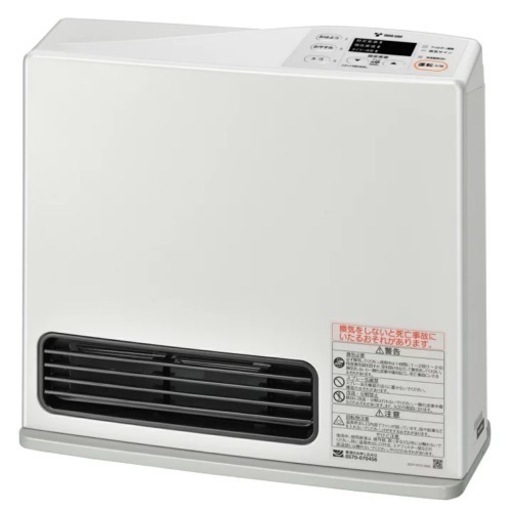 売約済　ガスファンヒーター　美品　ブラウン