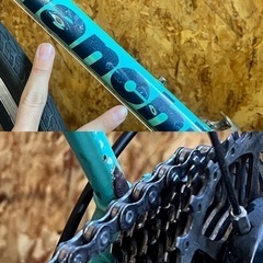 Bianchi vigorelli アルテグラ　格安　整備済み　通勤通学に　10万円以下でロードバイク の画像