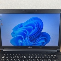 富士通 LIFEBOOK ノートPC i3-4000M メモリ:8GB HDD:1TB DVD Windows11 の画像