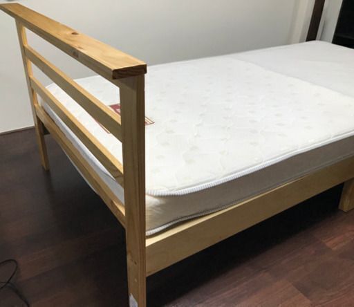 シングルベード＆マット　　合計5000円で譲ります