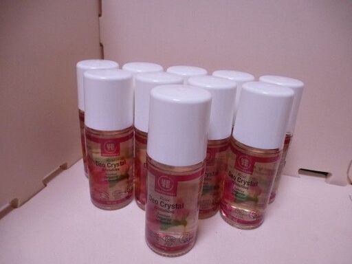 ❌使用期限切れ❤️新品１２本★URTEKRAM デュオクリスタル ローズロールオン(ボディ用) 50ml