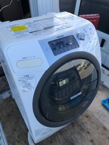 福岡市内配送設置無料　東芝 TOSHIBA TW-Z360L-W [ななめ型ドラム式洗濯乾燥機（9.0kg） 左開き・ピュアホワイト ヒートポンプ乾燥方式 ZABOON（ザブーン）]