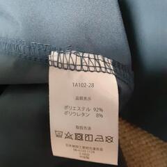 美品メンズブルー系シャツLサイズの画像