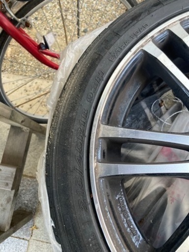 215/45R18 93H タイヤ、ホイール