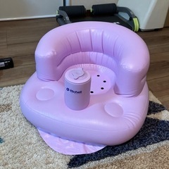 リッチェル　空気イス　バスチェアの画像