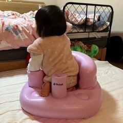 リッチェル　空気イス　バスチェアの画像