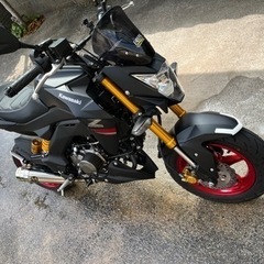 kawasaki  z125pro 最終型　走行2000km