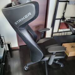 【使用歴約半年】オカムラ STRIKER EX ストライカー EX ゲーミングチェア ブラック 80GCMZ-PH86の画像