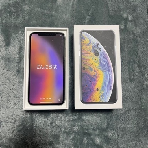 iPhoneXs Silver シルバー　64GB SIMフリー