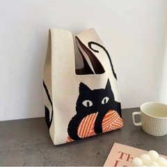 お弁当袋 ランチバッグ ミニバッグ ネコ 猫 新品未使用