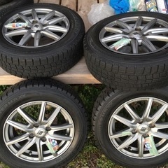 ダンロップ　175-65R14 スチールホイール4本