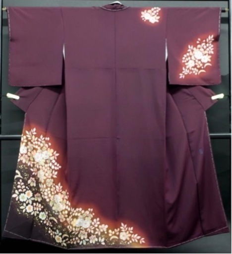 辻ヶ花訪問着　新品帯締め付き