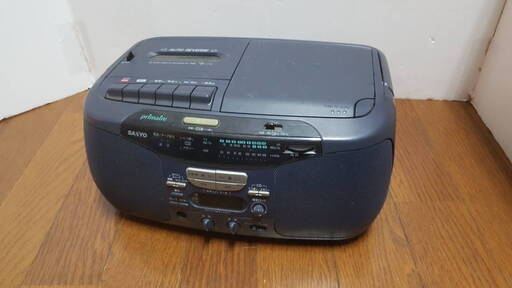 SANYO・CDラジオカセットレコーダー・ラジカセ・PH-PR60(L)　本体のみ 動作確認済み
