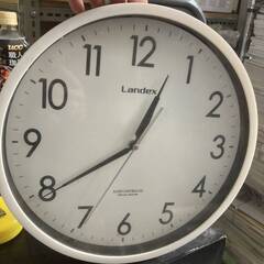 LANDEX ランデックス 電波 掛け時計 アナログ 壁掛け時計...