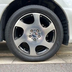 235/50R18 4本セット　タイヤ&ホイール&盗難防止ナットセット  