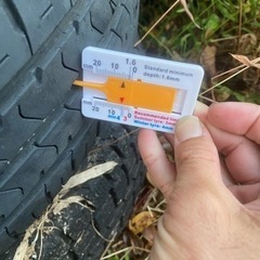 185/65r15 ブリヂストン  ２本　バリ山の画像