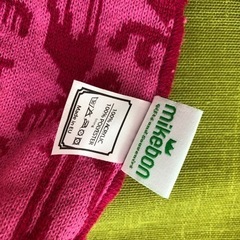 【北欧】mikebon ミケボン ニット帽 ピンク トナカイ ニットキャップ スキー 帽子 防寒 子供 キッズ フィンランド スキー帽 冬用の画像