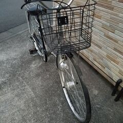 中古自転車 6段変速 27インチLEDオートライト 軽整備済み 防犯登録対応 町田市 相模原市042MMの画像